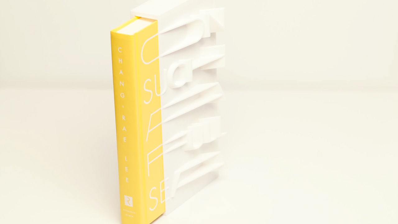 digital publishing | on such a full sea 3d printed book cover by chang-rae lee