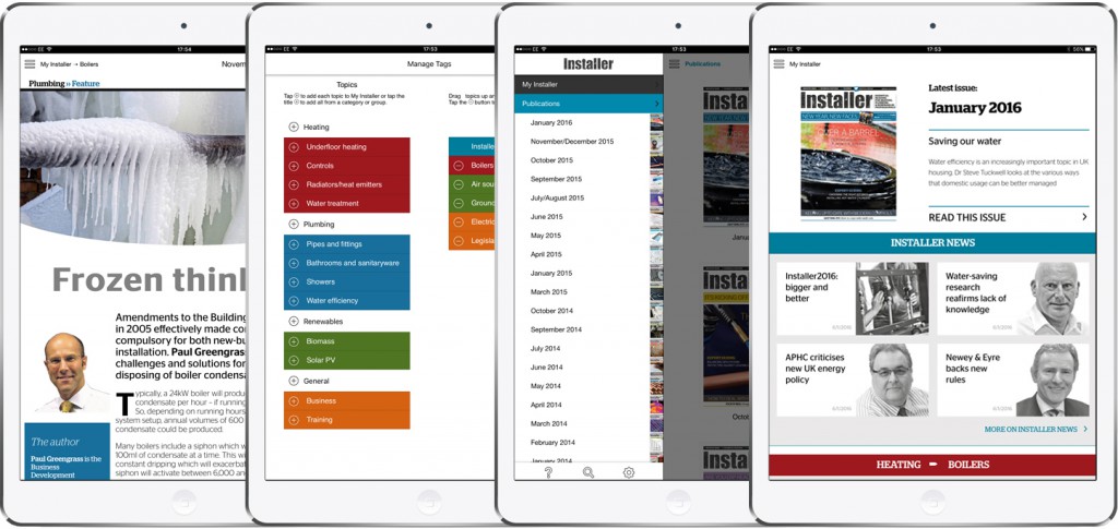 Installer magazine showcase